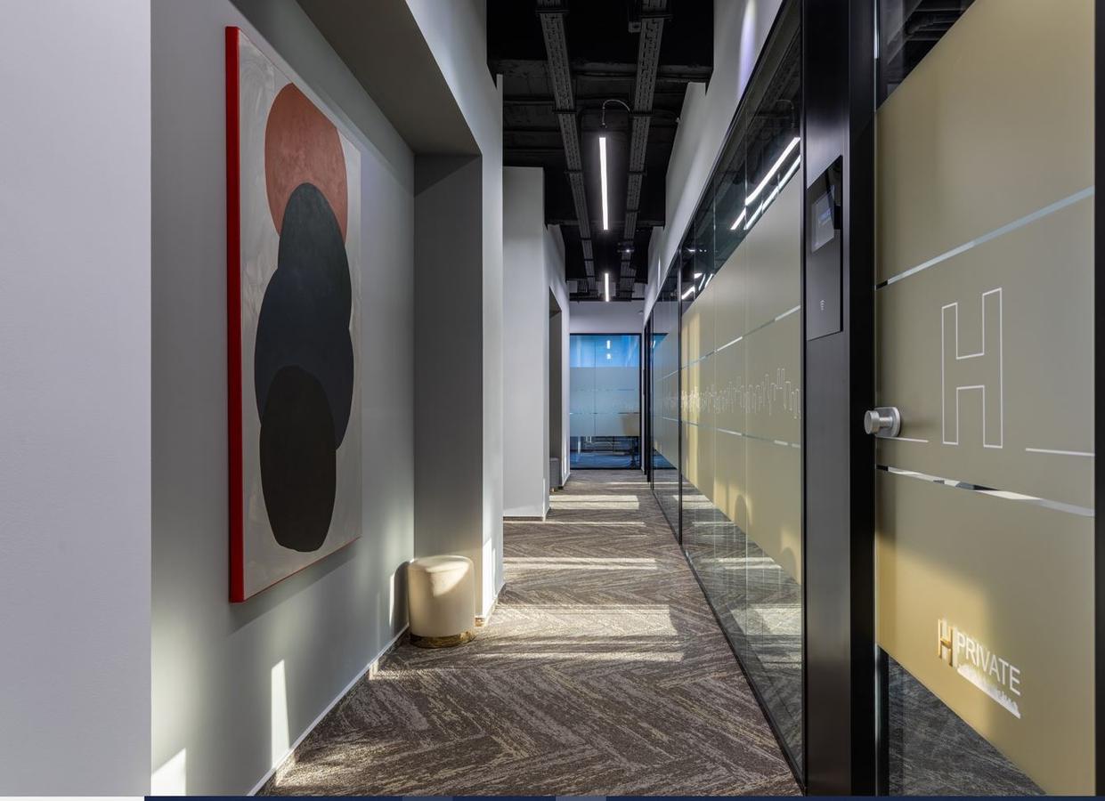 Tudor Advisory office corridor